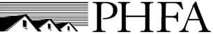 PHFA black and white printer logo